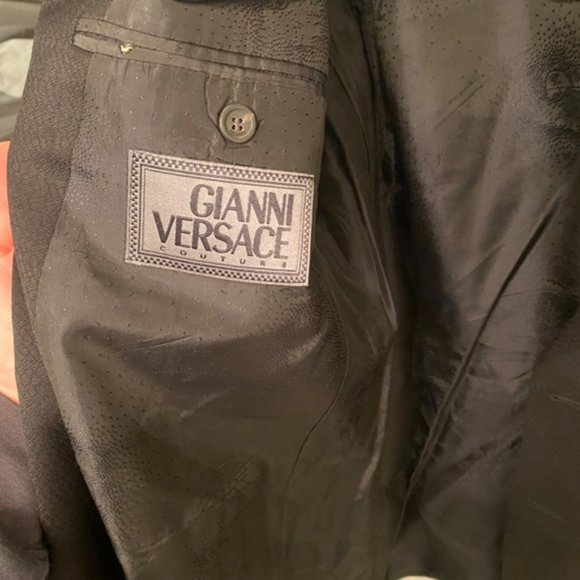 SOLD Vintage Gianni Versace Wool Two Button Blazer - Picture 4 of 11